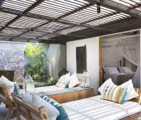 Villa Levi, Vida al aire libre Sala