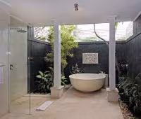 Villa Alun, Baño principal