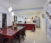 Villa Alun, Comedor y cocina
